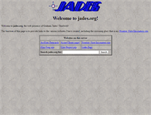 Tablet Screenshot of jades.org
